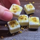 1pc Osmanthus Cake Artisan Clay Food Keycaps ESC MX for Mechanical Gaming Keyboard